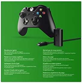 Безжичен контролер на Microsoft EX7-00002 с комплект за възпроизвеждане и зареждане - Xbox One