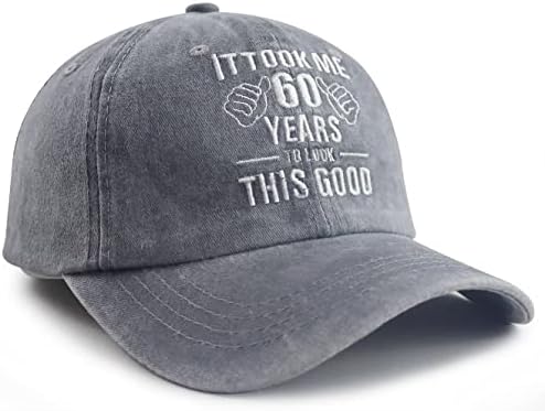 Gsspvii Ми отне 60 Години, за да Намери Тази Хубава Шапка за Жени и Мъже, Забавен бейзболна шапка с Регулируема Бродерия на 60-ия Рожден ден