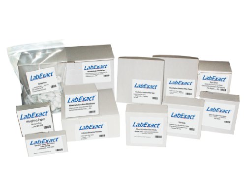 Стъклен филтър от микрофибър LabExact 1200036 Grade 934AH, боросиликатное стъкло, без свързващо вещество, 1,5 микрона, sheet 8x10 инча (опаковка