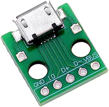 10ШТ Micro USB към DIP Адаптер 5pin Конектор-Конектор Тип B ПХБ Конвертор Прототипи Такса Ключа SMT Майчиното Седалка