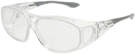 Диоптики унисекс за възрастни Guardian Pro-armor Поставят на Върха на Защитни Очила, Прозрачни, среден размер САЩ