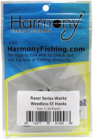 Harmony Fishing - Куки серия Razor Шантави трева без ST (размер 1)