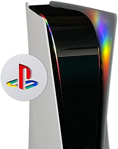 Комбинирана стикер с подсветка захранване за PS5 и стикер на лигавицата - Playstation 5 - (Двойна дъга)