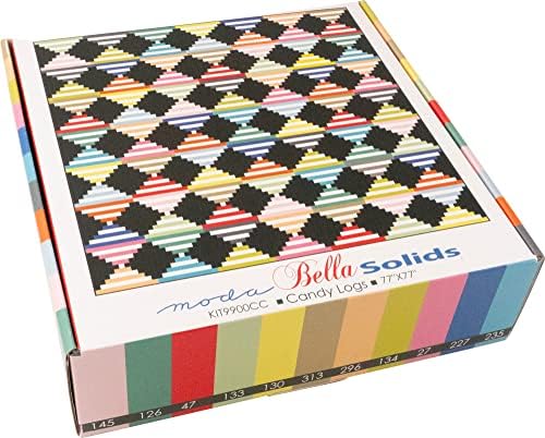 Комплект за завивки Bella Solids Candy Logs Moda Fabrics KIT9900CC