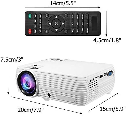 Видео проектор, LCD проектор резолюция 1920x1080 HD Мултимедиен Домашно Кино Умен за Домашно Кино led Проектор за Домашно