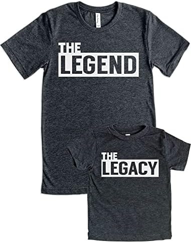 Тениски Teeny Fox The Legend Legacy за Баща и Син, Мини-Тениска за Татко, Комплект Боди за цялото Семейство, е един и същ Облекло