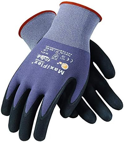 12 Опаковки ръкавици MaxiFlex 34-874 SMALL / 34-874 от непрекъсната найлон / ликра с нитриловым покритие icro-Foam Grip на дланта и