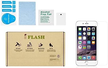 Защитно фолио от закалено стъкло IFLASH 2 в опаковка за Apple iPhone 6S / 6 Plus 5,5 Модел - Устойчива на надраскване и не