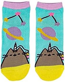 Чорапи за глезените Pusheen The Cat - Pusheen фигура на еднорога - 5 двойки