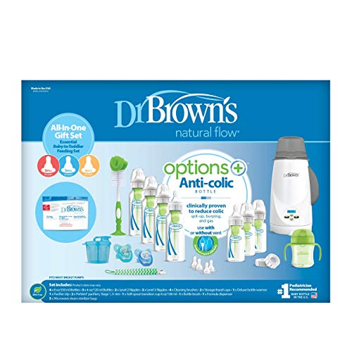Dr. Brown ' s Options153; Пълен Набор Подарък бебешки бутилки Прозрачен