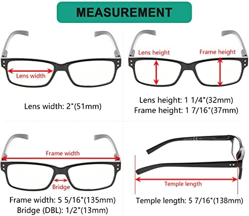 Eyekepper ще Спести 10% на 5 опаковки очила за четене с кутия пролетта вериги за мъже и 5 опаковки класически ридеров +0.50