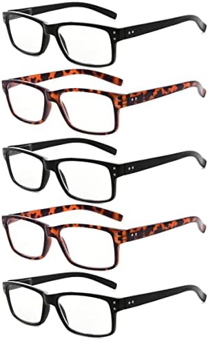 Eyekepper ще Спести 10% на 5 опаковки очила за четене с кутия пролетта вериги за мъже и 5 опаковки класически ридеров +2,75