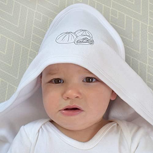 Бебешка хавлиена кърпа с качулка Azeeda 'Bao Buns' (HT00020934)