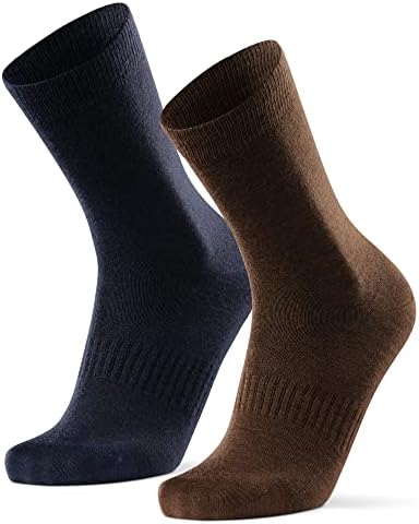 Туристически чорапи DANISH ENDURANCE от мериносова вълна с подплата, Минерални, със защита от Мехури за мъже и Жени, от 2 опаковки