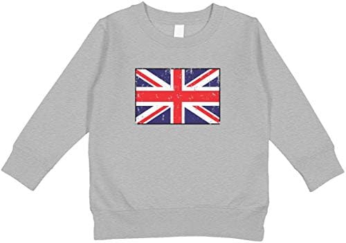 Amdesco Знаме на обединеното кралство ВЕЛИКОБРИТАНИЯ Британски Свитшот за деца