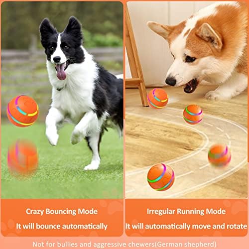 Интерактивни Играчки за кучета Tuwicx от Скука и Стимулиране на Траен Автоматично Катящийся Топката с Активирането на Движение,