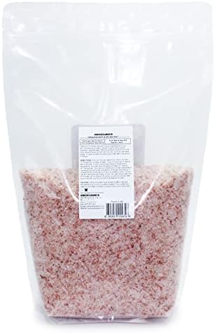 Натурална Гималайская Розова Морска сол за вани и спа IndusClassic - 55 килограма Среден размер 1 ~ 3 мм,...
