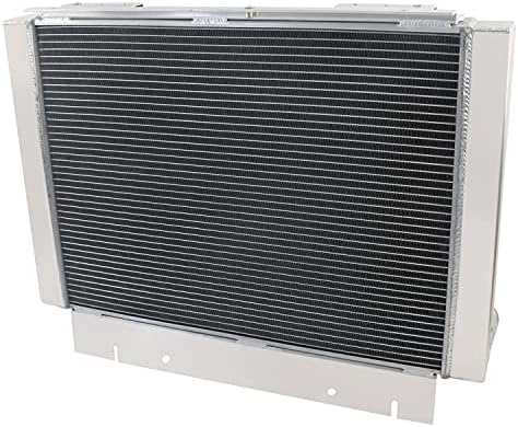 4-ред алуминиев радиатор CoolingMaster е Съвместим с Ford Galaxie 1960-1963 1962 г. на издаване /Galaxie 500 Series L6 V8