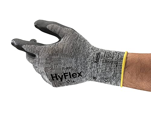 Универсални ръкавици HyFlex 11-801 - Леки, удобни, среден размер (опаковка от 12 броя)