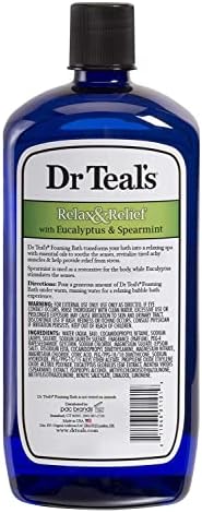 Подаръчен комплект за баня с эвкалиптом и мента Dr. Teals (2 опаковки, само 68 грама) - Етерични масла, с чиста английска сол