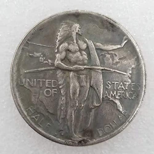 Старинни Занаяти 1939 D Възпоменателна Монета Бронзова Посеребренный Сребърен Долар Сребърен Кръг 3635