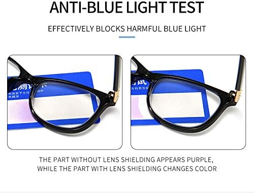 Постепенно Мультифокальные Многофокусные Очила PLOPLO + Компютърен Четец, Блокиращ Синята светлина