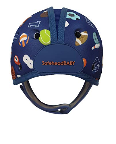 SafeheadBABY: Отличена с награди детска предпазна каска, шлем за проследяването стъпки пълзи и пеша на детето, защита на главата
