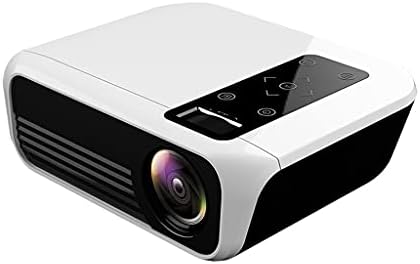 Проектор XDCHLK Full 1080p, 4k 5000 Лумена Cinema Proyector в прожектор, Съвместим с USB AV с подарък (Размер: версия за синхронизиране