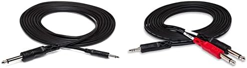 Моноблочный кабел Hosa CMP-305 3,5 mm TS-1/4 TS, 5 метра, Черен