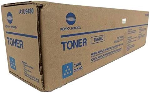 Тонер касета Konica Minolta Циан с пускането на 31000 страници TN616C за принтери C7000P, C7000, C6000 A1U9430
