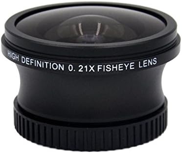 Екстремни обектив Рибешко око (0.21 x) за Sony DCR-SR47 + Нова тъкан West Micro Fiber