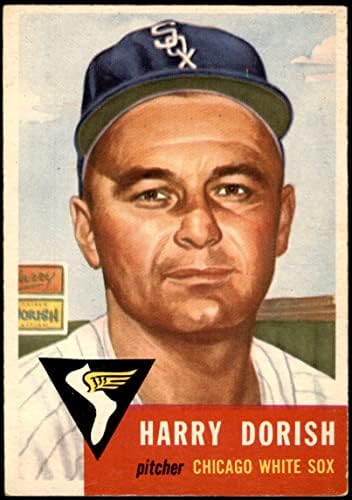 1953 Топпс 145 Хари Дориш Чикаго Уайт Сокс (бейзболна картичка), БИВШ играч на Уайт Сокс