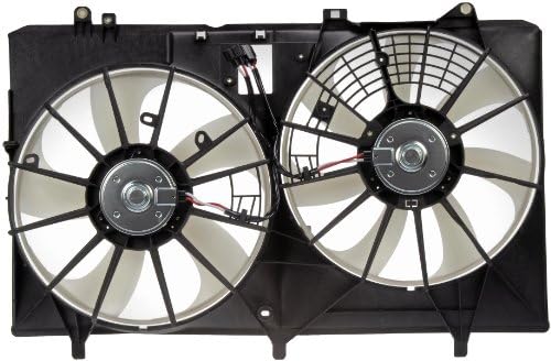 Вентилатор за охлаждане на двигателя Dorman 621-530 в събирането е Съвместим с някои модели на Lexus/Toyota