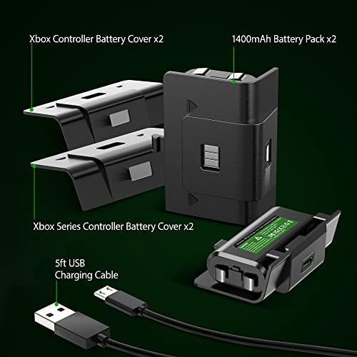 Акумулаторна батерия контролер 6amLifestyle 2 в опаковка за Xbox One/S/X и Xbox One Elite Controller