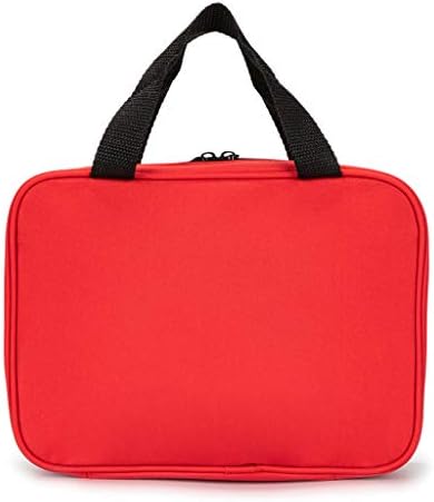 Jipemtra Red Чанта за оказване на Първа Помощ, Празна Пътна Спасение Чанта За Първия Отговор, Компактна Чанта за Оцеляване,