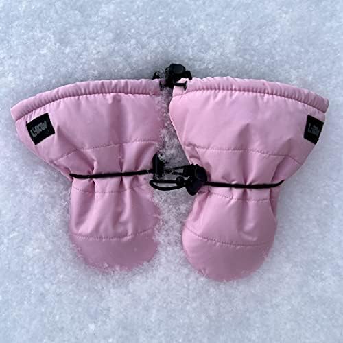 Детски ръкавици за студено време с L-образен нос + Ръкавици за зимата + Модерен дизайн за малки момчета и момичета + Топло устойчив