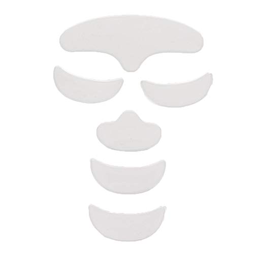 Силиконов подложка Против Бръчки, 6 Многократно band-спин От Бръчки на Лицето си, на Челото, Очите, Брадичката, Помощ за Лицето, Стягане