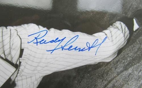 Руди Серретт Подписа Автограф 8x10 Снимка на I - Снимки на MLB с автограф