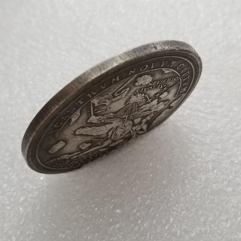 Старинни Занаяти 554 Руската Мед Със Сребърно Покритие Стари Сребърни Долара Сребърни Кръгли Чуждестранни Монети Антични Колекция