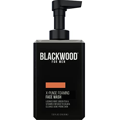 Пенящееся средство за измиване на Blackwood For Men X-Punge - Органично и естествено средство за измиване на лицето от акне