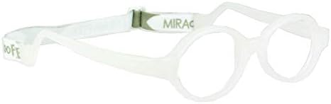 Miraflex Baby Lux Kids Гъвкава Овални Рамки За очила За деца На възраст от 2 до 5 години Размер рамки 38/12/108