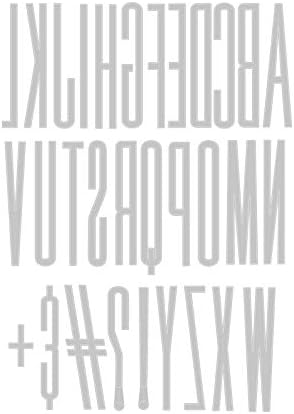 Еластичен надмощие Sizzix Thinlits Die 665206 с буквено-цифров модел на Тим Хольца, 31 опаковка, Многоцветен