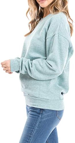 Дамски Ежедневни Hoody-Пуловер с руното облицовка Urban Look Големи размери