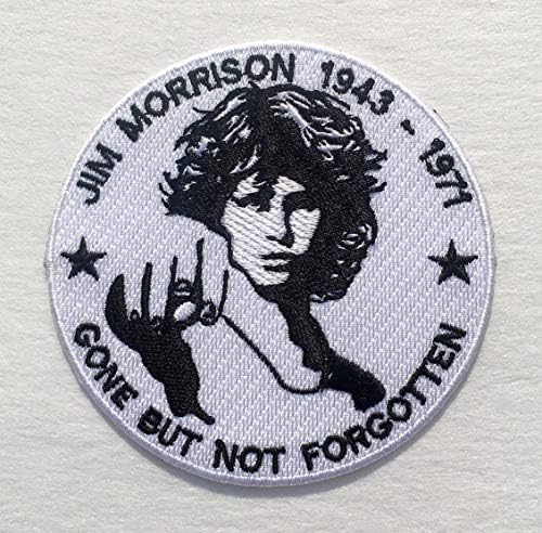 Ленти рок-група Morrison The Doors, вдъхновени пълна бродерия Винтажной музика, бродирани желязо нашивке-апликация за раници, шапки,