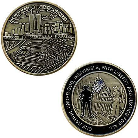 Американска Монета на Иконата в чест на 20-ата Годишнина от Атентатите на 11 септември в чест на 20-та Годишнина, Посветена на Паметта на Жертвите на