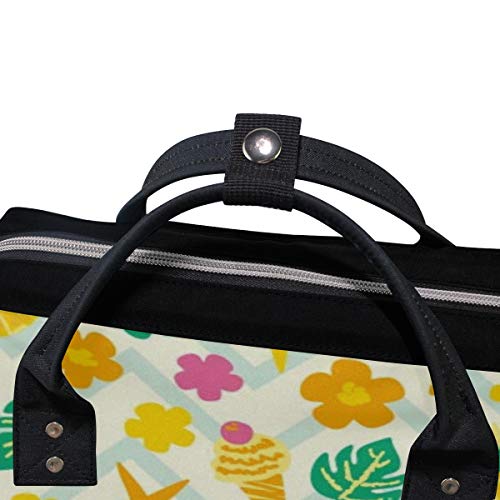 Чанта за бебешки Пелени Чанта за Памперси Пътен Раница, Чанта за майките Годишният Модел в Светли Цветове за майки и Бащи