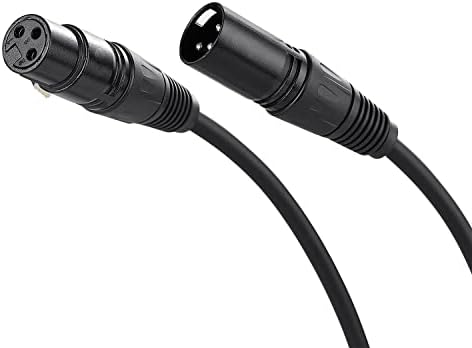 Кабел XLR микрофон 3 Метра за свързване на микрофон до микрофон, Камера, Фантомному хранене, Звук на конзолата, Усилвател на мощност,