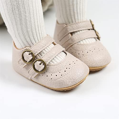 IHPCARE/Обувки за бебета; Обувки Mary Jane, на равна подметка За Момичета; Нескользящая Мека Подметка; Сватбени Модела Обувки