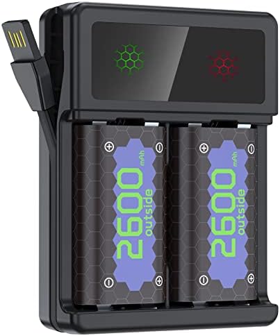 Акумулаторна батерия TUNROP за Xbox One/Xbox Series X|S 2 батерия за контролера на Xbox one капацитет 2600 mah, Акумулаторни Батерии с