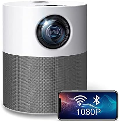 ZLXDP P52 led проектор 1280*720 Преносим за домашно кино 3600 Лумена Android Video в прожектор 1080P Поддръжка на Bluetooth говорител (черен